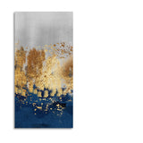 Modern Golden Art Textured Design Canvas Wall Painting - Decor Smart