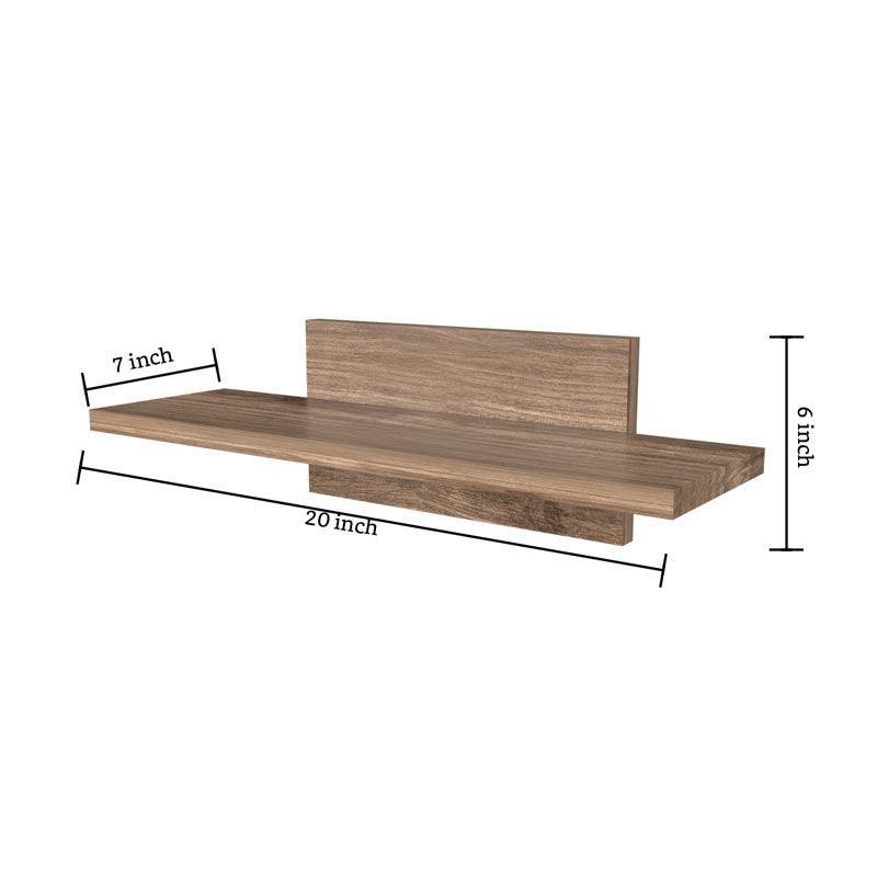 Modern Wooden Rack Wall Mounted Shelf - Decor Smart