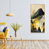 Mountain Scenery of Mount Fuji Canvas Wall Painting - Decor Smart