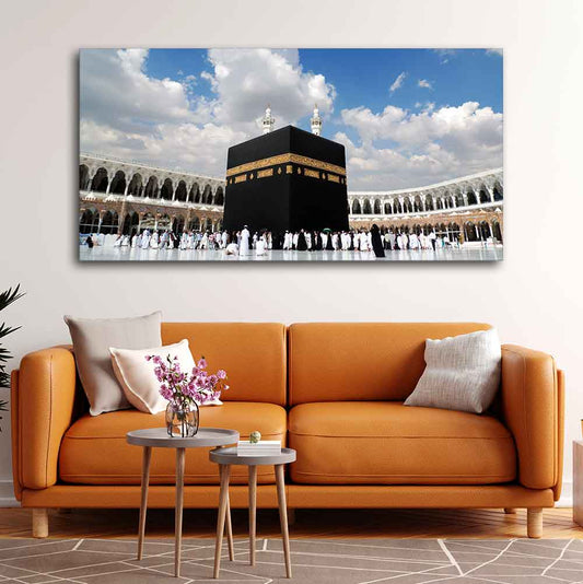 Muslim Wall Painting of Makkah al - Mukarramah - Decor Smart
