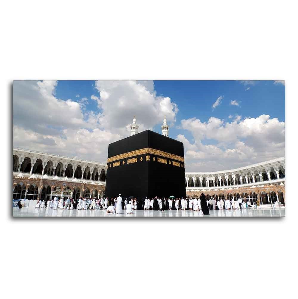 Muslim Wall Painting of Makkah al - Mukarramah - Decor Smart