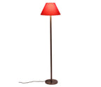 Orange Color Decorative Conical Designer Steel Floor Lamp