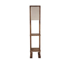 Premium Biped Brown Artistic Wooden Floor Lamp