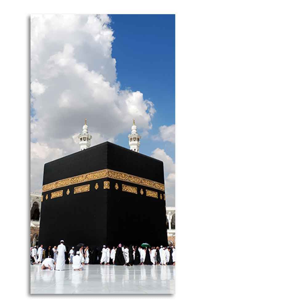 Premium Canvas Muslim Wall Painting of Masjid Al Haram - Decor Smart