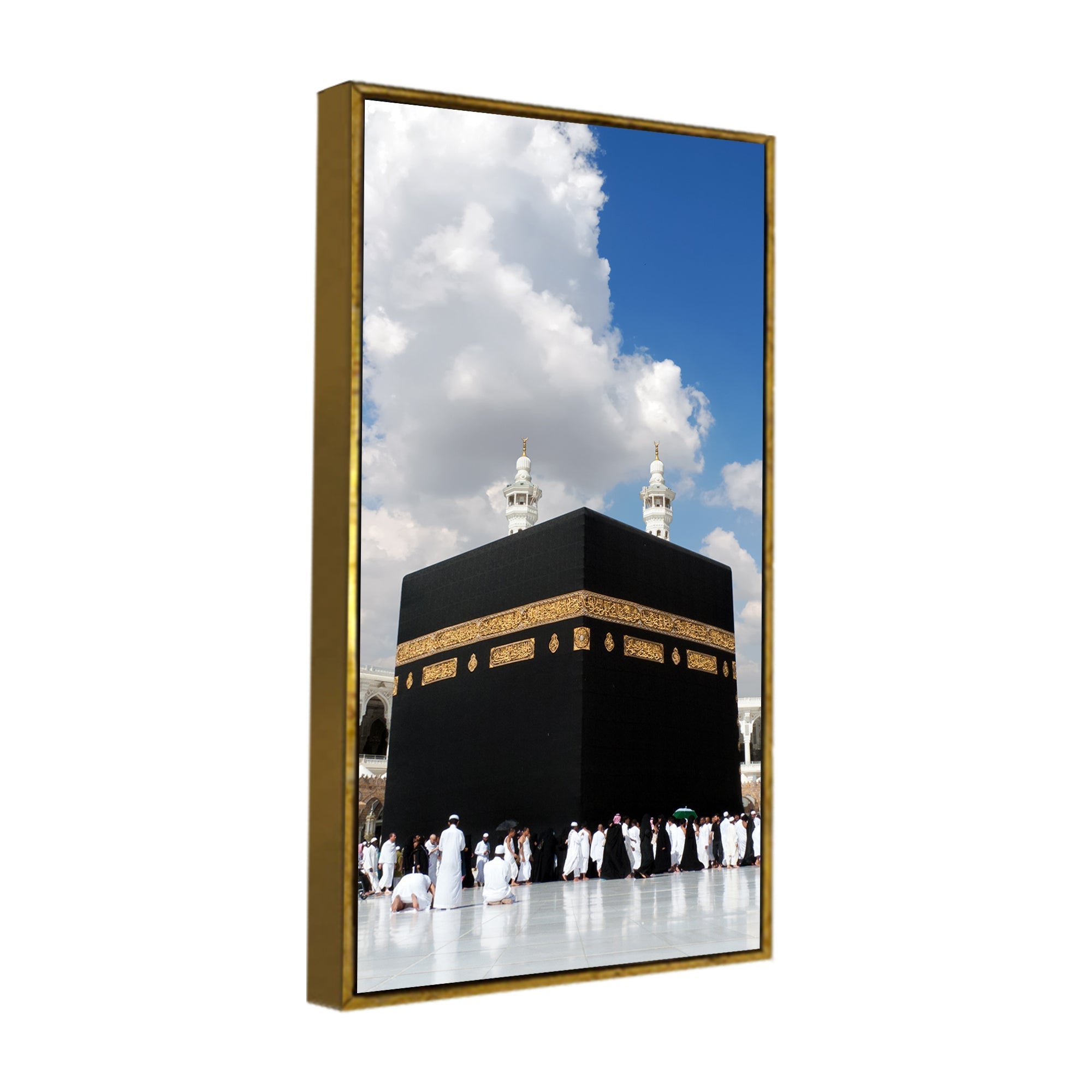 Premium Canvas Muslim Wall Painting of Masjid Al Haram - Decor Smart