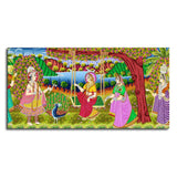 Premium Canvas Painting of Indian Holy Place Mathura Vrindavan - Decor Smart