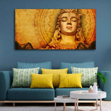 Premium Canvas Spiritual Lord Shiva Wall Painting - Decor Smart