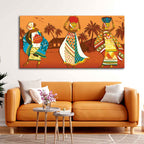 Premium Canvas Wall Painting of African Lady Dancing