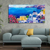 Premium Canvas Wall Painting of Greek Scenery - Decor Smart