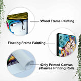 Premium Canvas Wall Painting of Indian God Radha Krishna - Decor Smart