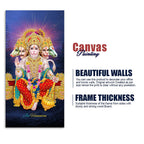 Premium Panchmukhi Lord Hanuman Canvas Wall Painting