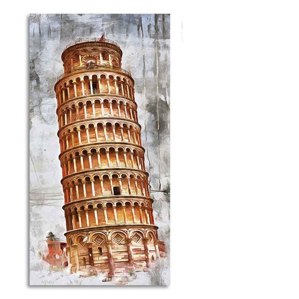 Premium Wall Painting Leaning Tower of Pisa - Decor Smart