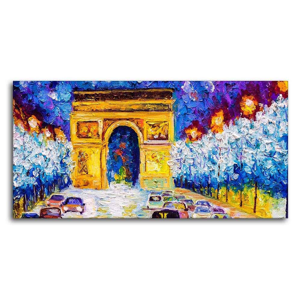Premium Wall Painting of Abstract Arc de Triomphe - Decor Smart