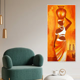 Premium Wall Painting of Abstract Warli Art - Decor Smart