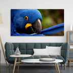 Premium Wall Painting of Blue Mascaw Parrot