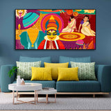 Premium Wall Painting of Celebration Onam Festival - Decor Smart