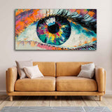 Premium Wall Painting of Conceptual Abstract Picture of the Eye - Decor Smart