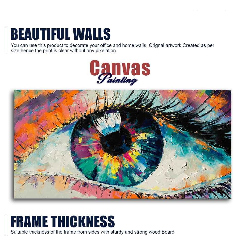 Premium Wall Painting of Conceptual Abstract Picture of the Eye - Decor Smart