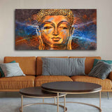 Premium Wall Painting of Peaceful Lord Buddha - Decor Smart