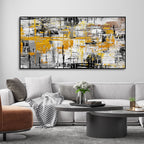 Psychedelic Abstract Art Canvas Wall Painting