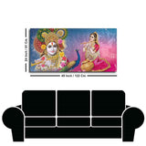 Radha and Kanha Ji Canvas Wall Painting - Decor Smart