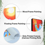 Radha Krishna With Flute Canvas Wall Painting - Decor Smart