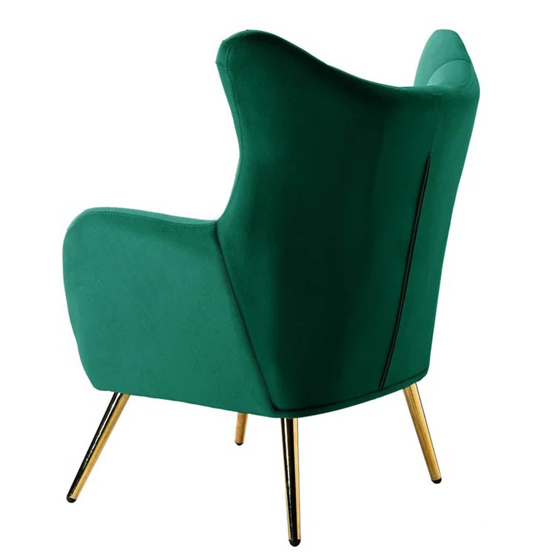 Royal Green Comfortable Tufted Velvet Sofa Lounge Chair - Decor Smart