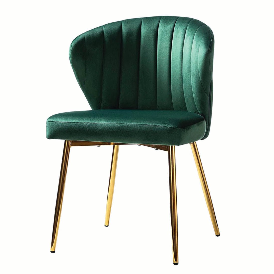 Royal Green Velvet Tufted Luxury Accent Chair - Decor Smart