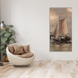Sailing Boat on the Sea landscape Wall Painting - Decor Smart