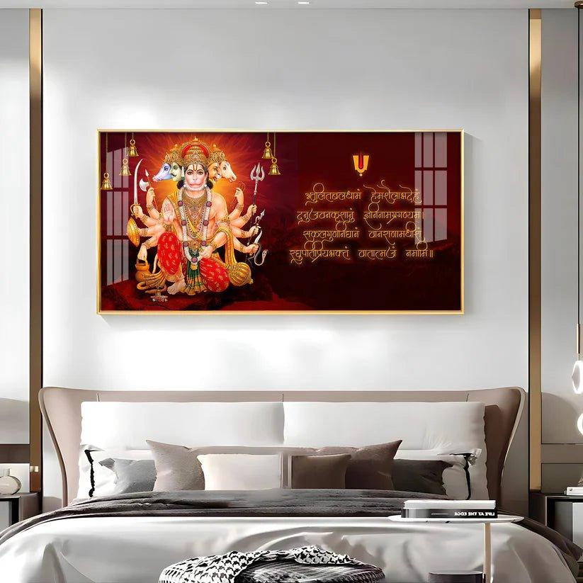 Sankat Mochan Premium Acrylic Floating Wall Painting - Decor Smart