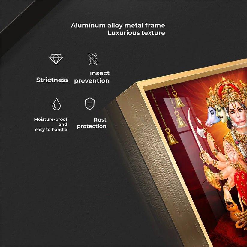 Sankat Mochan Premium Acrylic Floating Wall Painting - Decor Smart