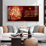 Sankat Mochan Premium Acrylic Floating Wall Painting - Decor Smart