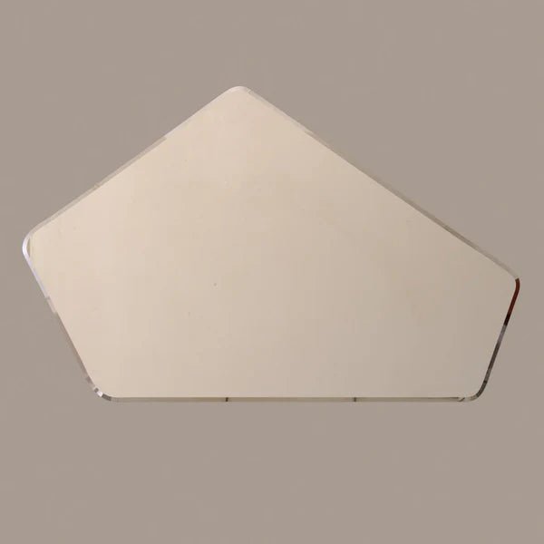 Scandinavian Frameless Beveled Geometrical Shaped Mirror - Decor Smart