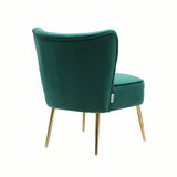 Seagreen Deep Cushioning Comfy Plush Velvet Lounge Chair - Decor Smart