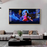 Shiv Shakti Premium Acrylic Floating Wall Painting - Decor Smart