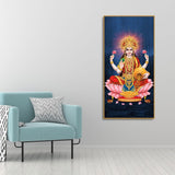 Shree Laxmi Mata Canvas Wall Painting - Decor Smart