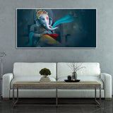 Shri Ganpati Ganesha Canvas Wall Painting - Decor Smart