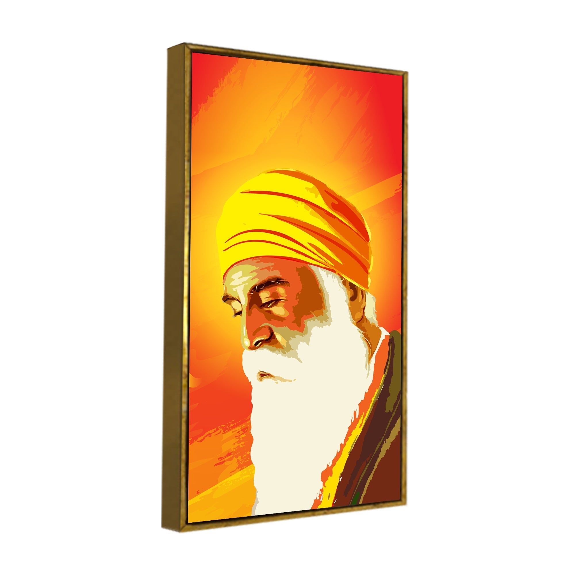 Shri Guru Nanak Dev Canvas Wall Painting - Decor Smart