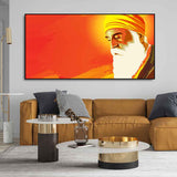 Shri Guru Nanak Dev Premium Wall Painting - Decor Smart