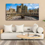Skyline of Mecca Saudi Arabia Wall Painting - Decor Smart