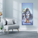 Spiritual Mahadev Premium Wall Painting - Decor Smart