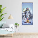 Spiritual Mahadev Premium Wall Painting - Decor Smart