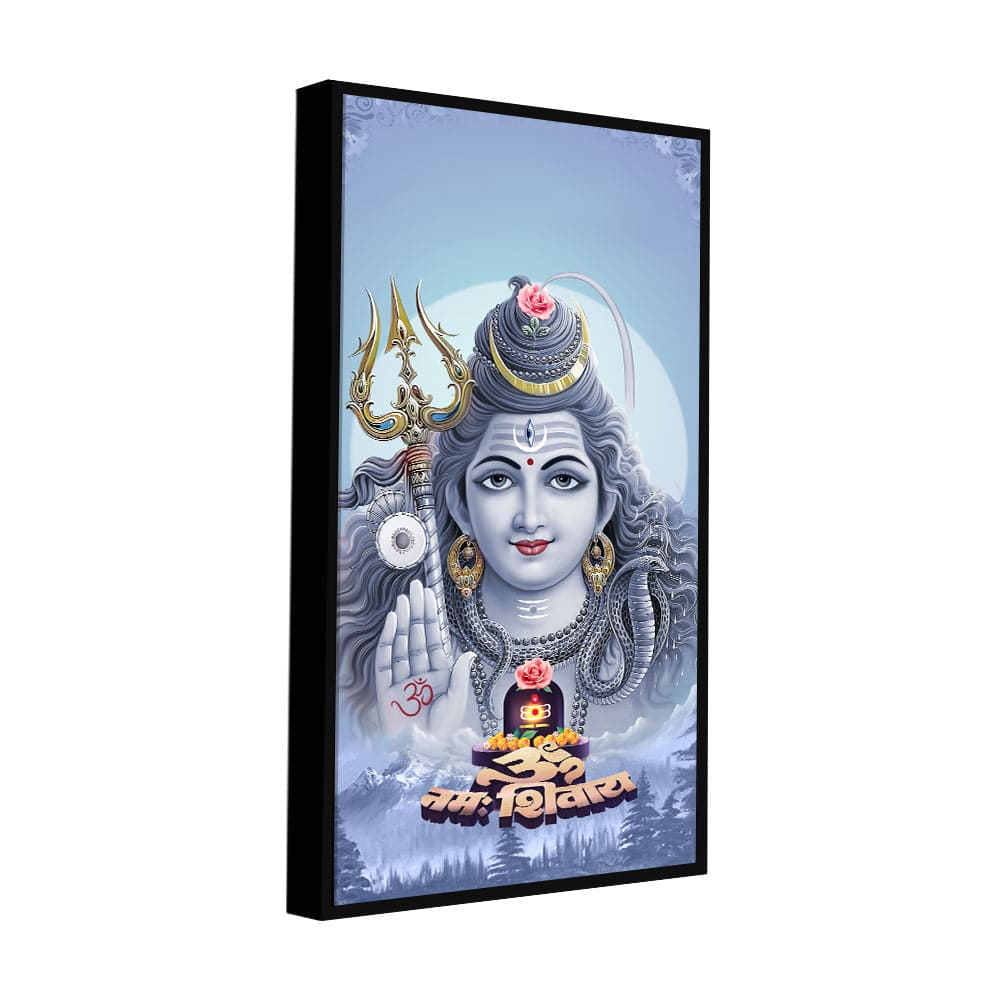 Spiritual Mahadev Premium Wall Painting - Decor Smart