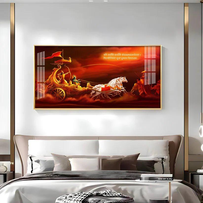 Spiritual Power Premium Acrylic Floating Wall Painting - Decor Smart