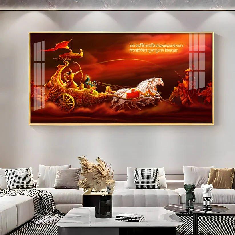 Spiritual Power Premium Acrylic Floating Wall Painting - Decor Smart