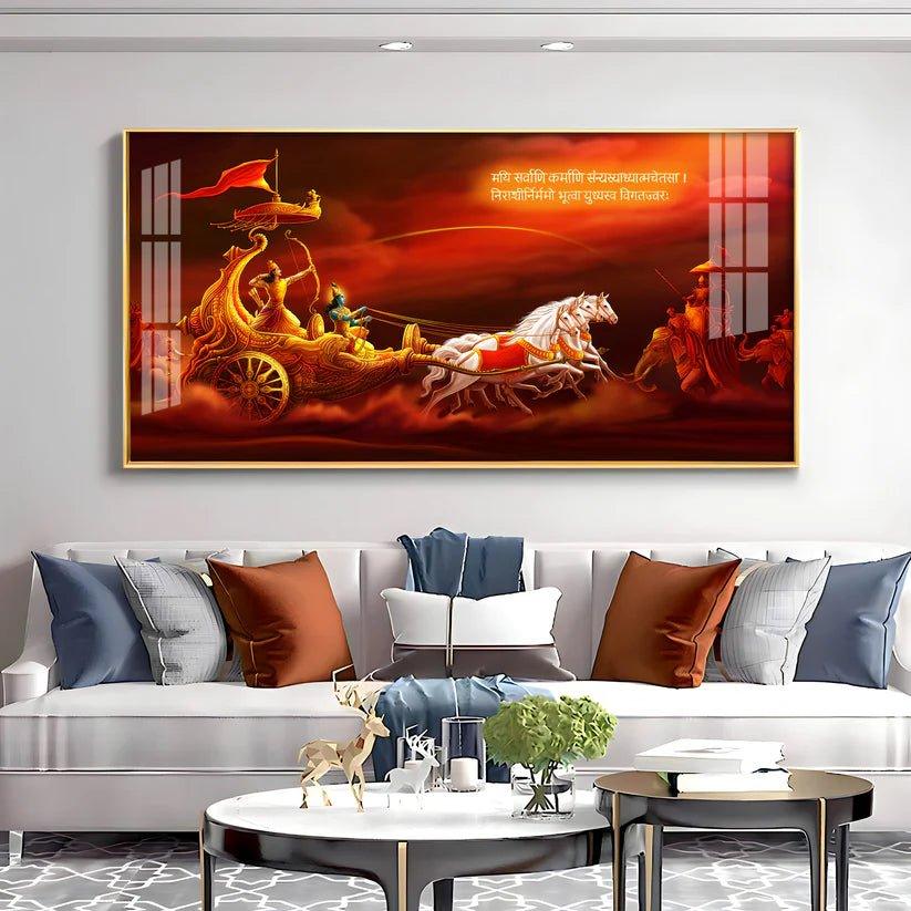 Spiritual Power Premium Acrylic Floating Wall Painting - Decor Smart