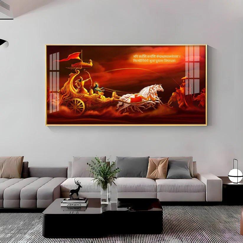 Spiritual Power Premium Acrylic Floating Wall Painting - Decor Smart