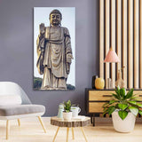 Statue of Gautam Buddha Canvas Wall Painting - Decor Smart