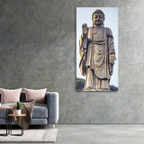 Statue of Gautam Buddha Canvas Wall Painting - Decor Smart