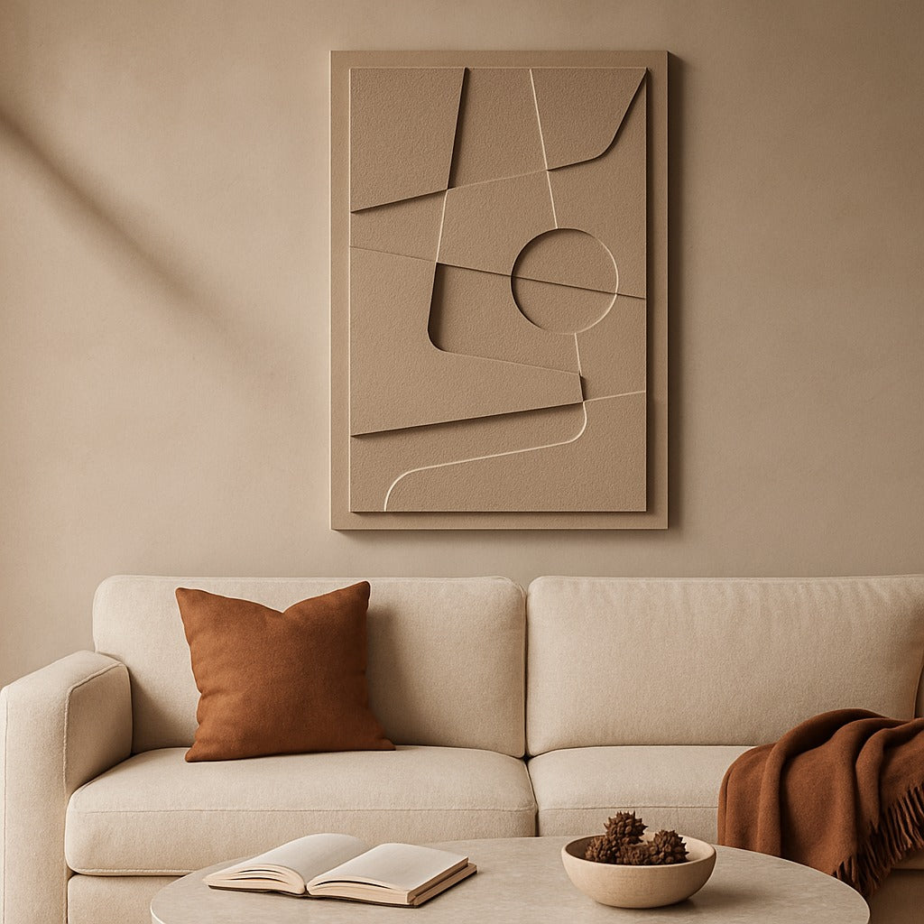Structured Shadows 3D Wall Art Home Decor